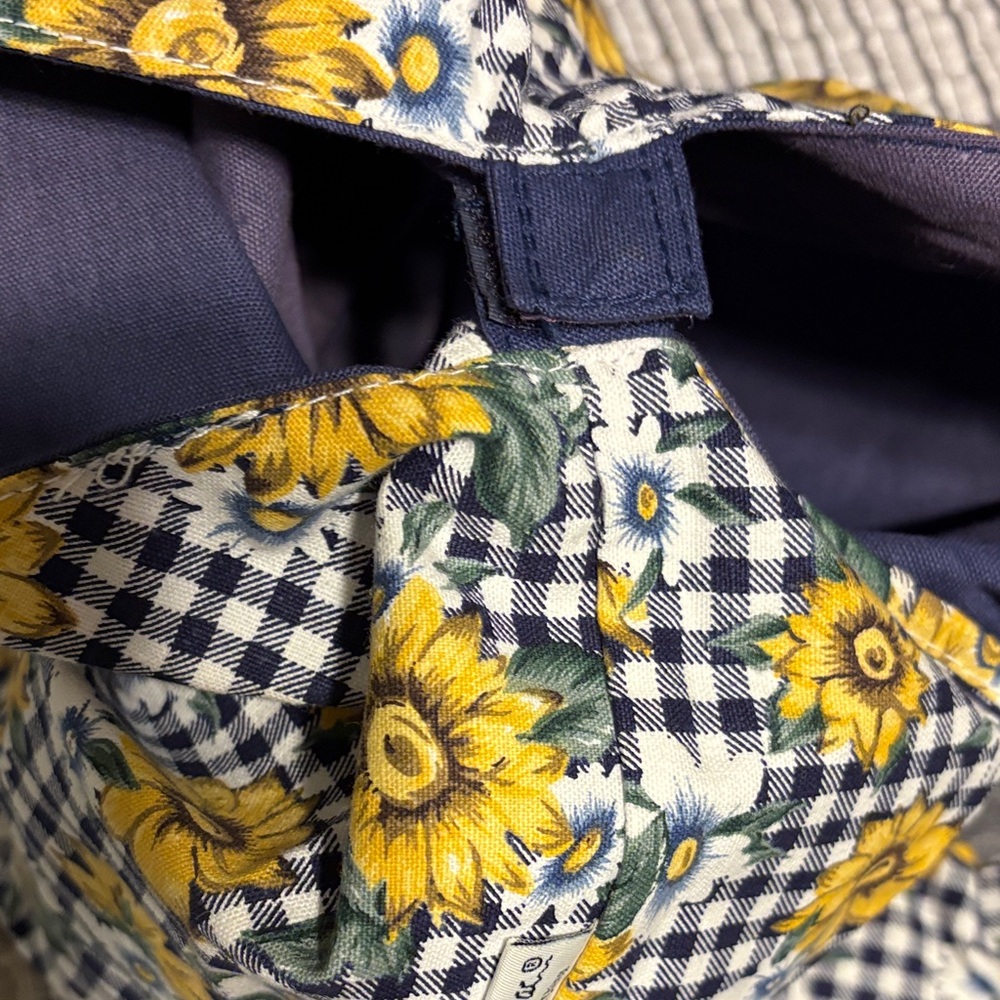 Floral Checkered Women's Bag